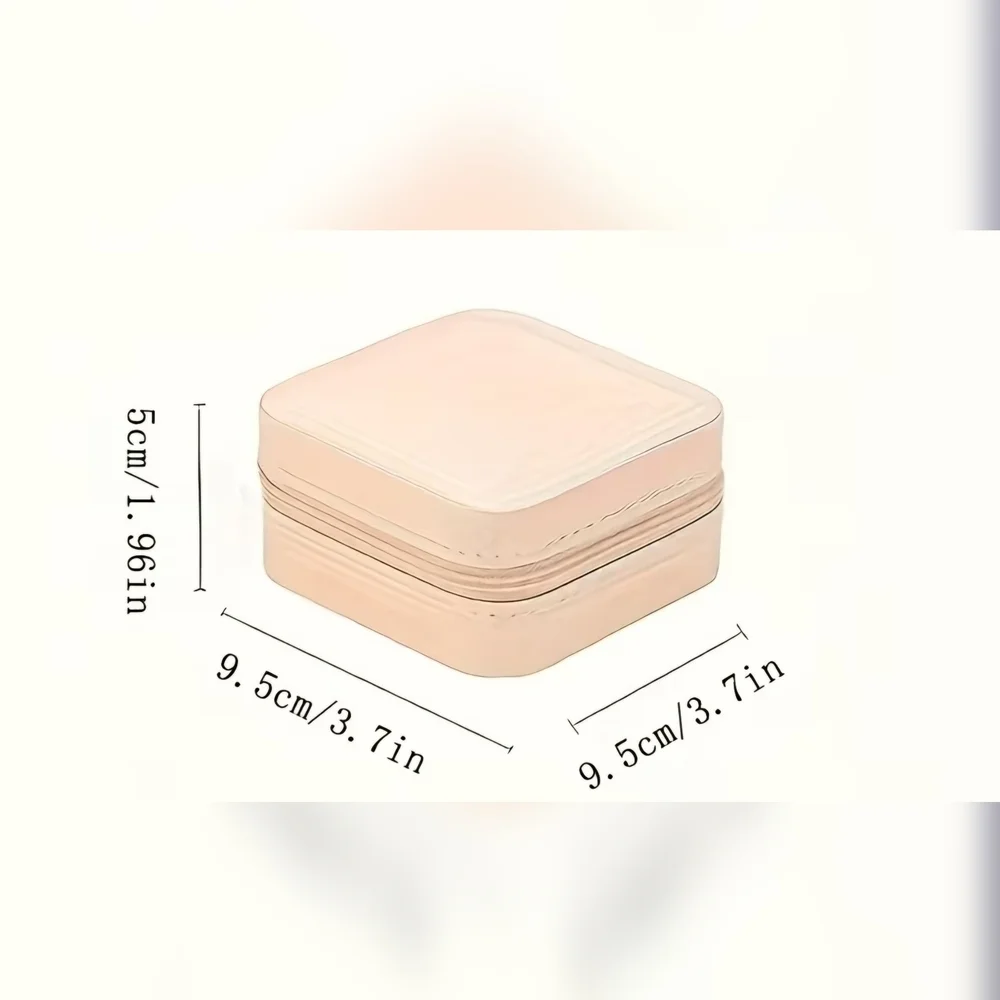 PU Leather Mini Portable Jewelry Travel Box, FREE WITH $99 JEWELRY PURCHASE,!!!